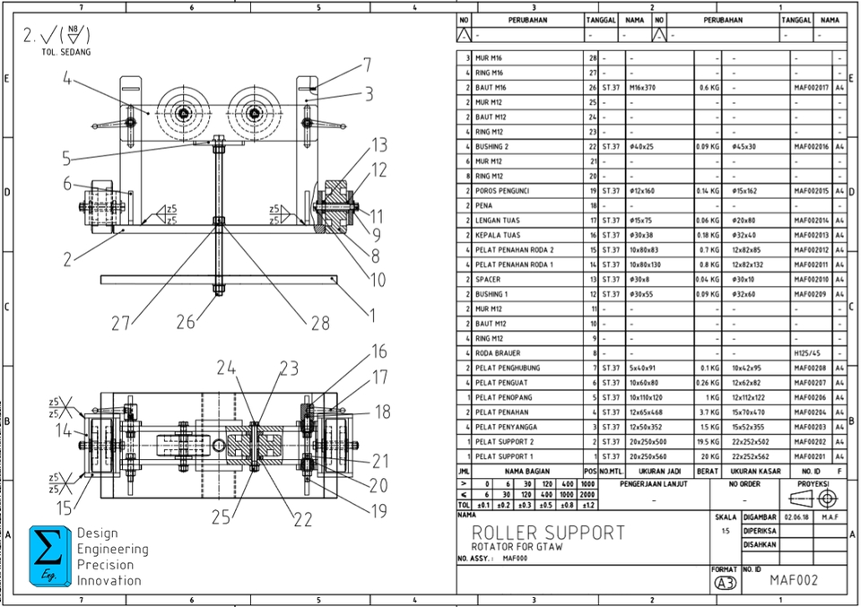 CAD Drawing - 2D Drawing, 3D Modeling, Perhitungan dan Simulasi - 11