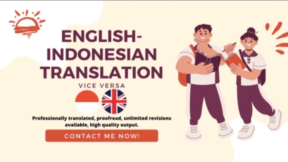 Penerjemahan - PENERJEMAH INSTANT ENG-IND & IND-ENG TRANSLATION MAX 1 JAM - 1