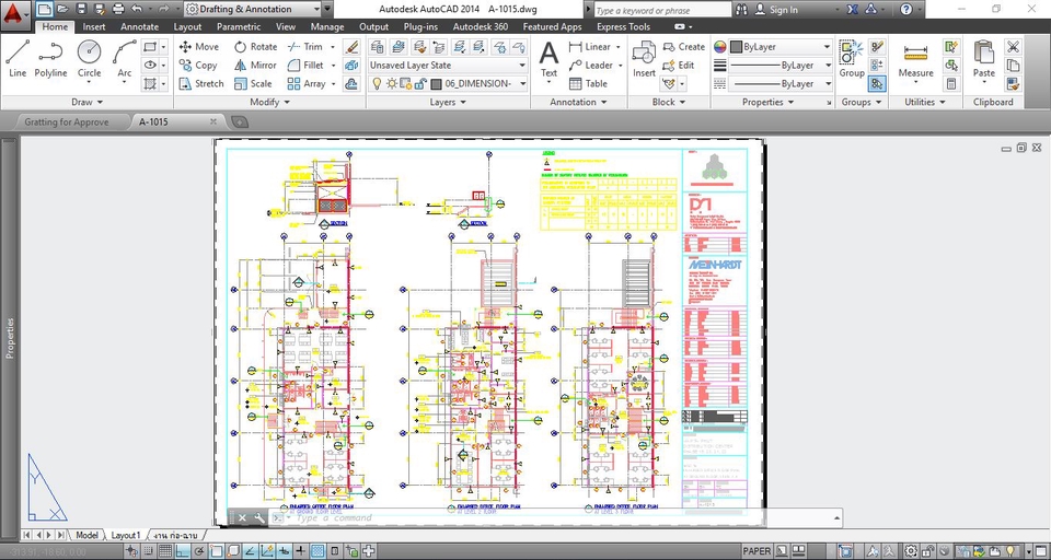 รับสอนเขียนแบบขออนุญาตก่อสร้าง ด้วย Autocad 2D ระดับพื้นฐาน-ใช้งานจริง