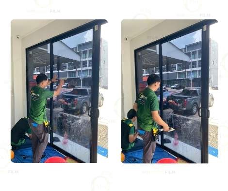 ติดฟิล์มกระจกบ้าน - บริการติดตั้งฟิล์มกรองแสงบ้าน อาคาร สำนักงาน - 16