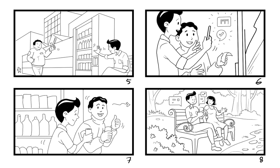 Gambar dan Ilustrasi - Storyboard Untuk Project Film/Animasi/TVC/Iklan Anda - 5