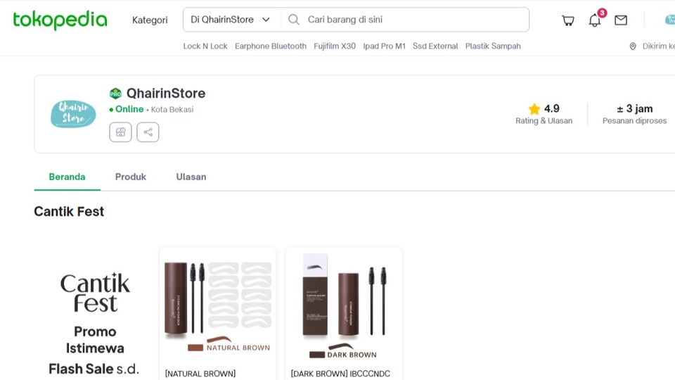 Jasa Pembuatan Online Shop (Tokopedia, Shopee, Tiktok Shop, Lazada, dll)