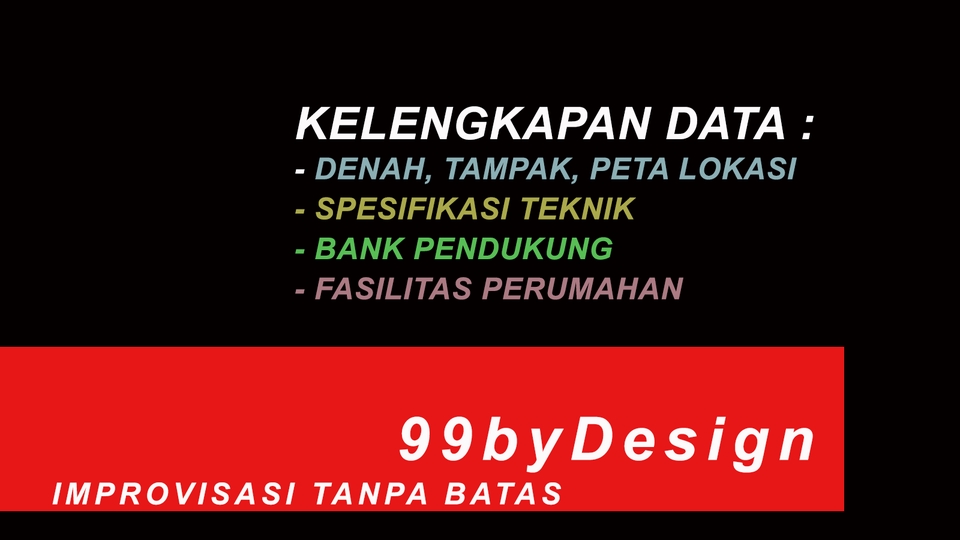 Digital Printing - DESAIN BROSUR PROPERTY, UMKM Aesthetic & Stylish - 4