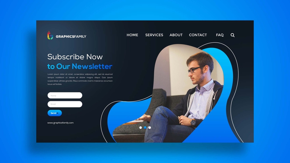 Jasa pembuatan website profesional untuk company profile dengan desain modern dan responsive.