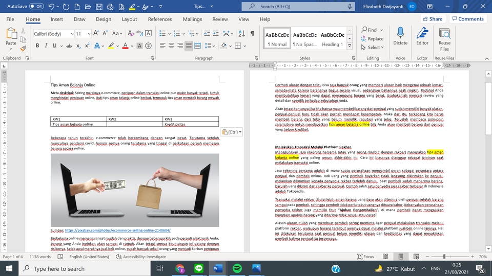 Penulisan Konten - Penulisan Konten Bahasa Inggris/Indonesia - 5