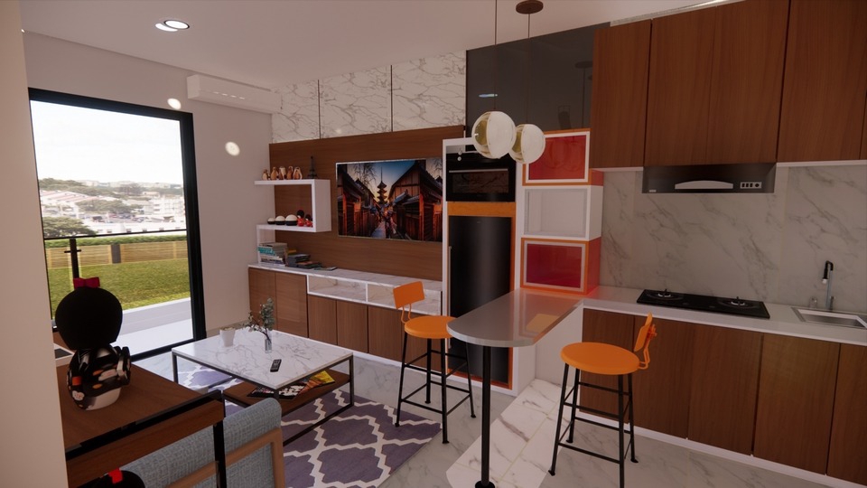 Desain Furniture - Draft CAD Detail Furniture, Gambar Kerja (2D), dan 3D modelling ( Architect, Struktur dan Interior) - 1