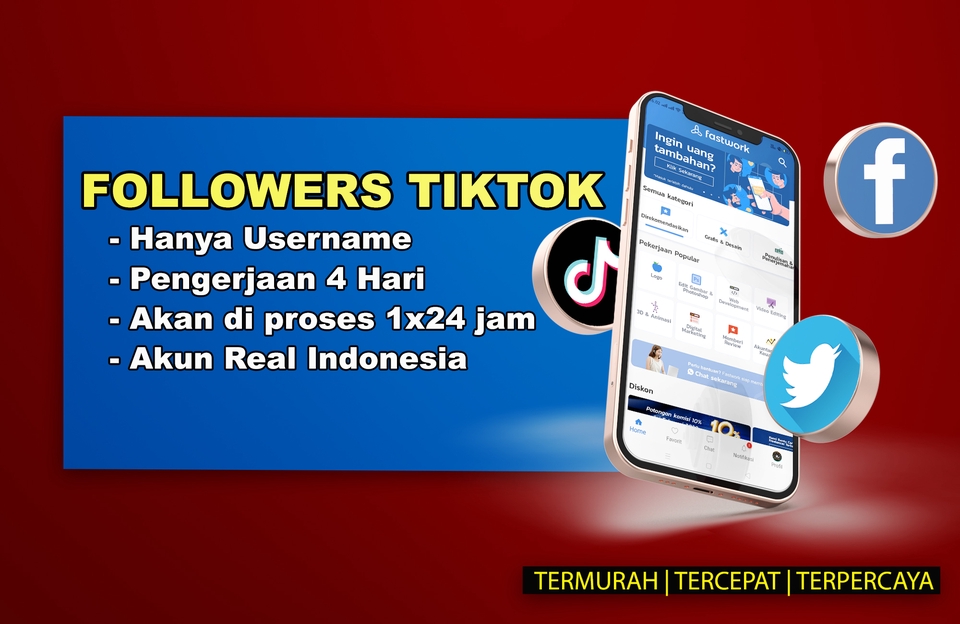 Tambah Followers - FOLLOWERS TIKTOK, FACEBOOK DAN TWITTER - 2