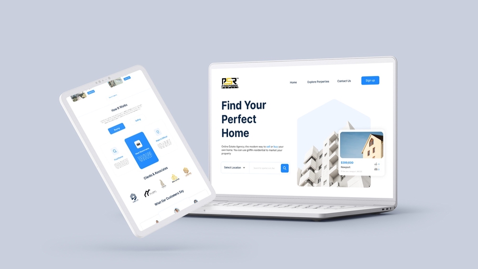 UI & UX Design - UI Design Mobile/Web/Landing Page - 1