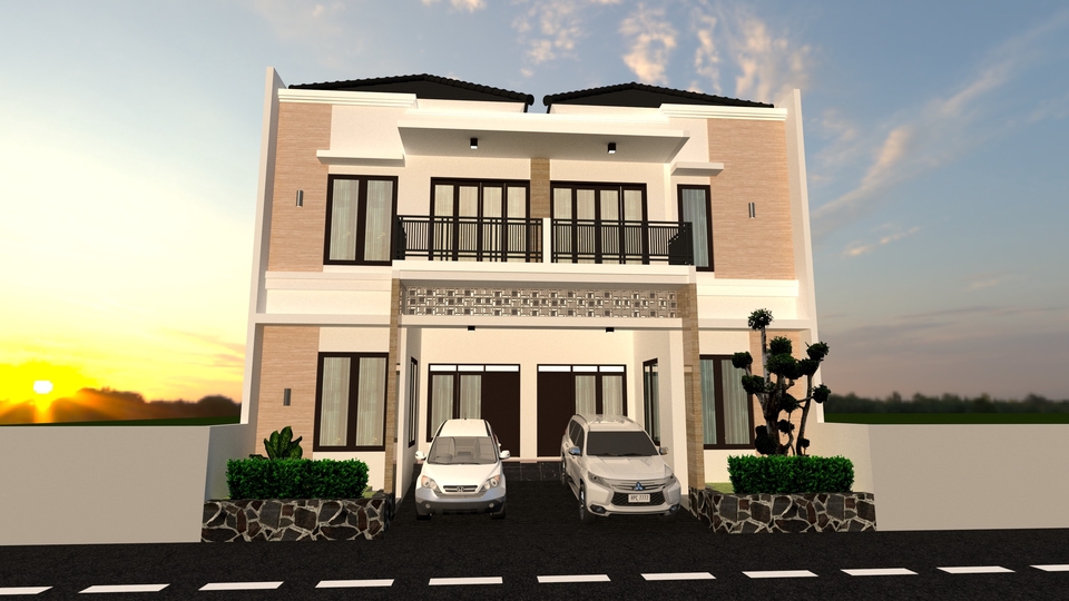 CAD Drawing - jasa drafter autocad/sketchup dan bisa render - 1