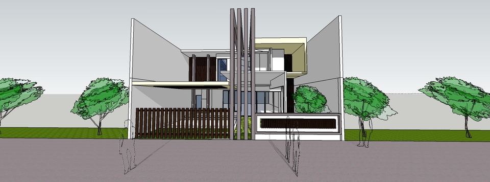 3D & Perspektif - Konsep desain beserta RAB - 5 hari jadi - 4