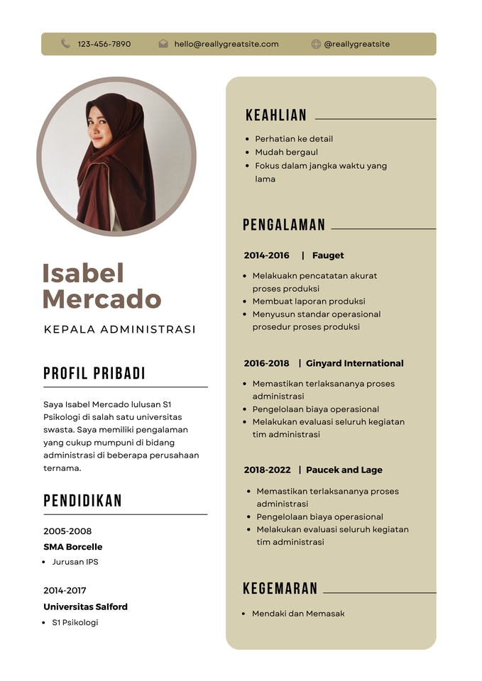 Digital Printing - Desain Digital Printing Profesional Revisi Unlimited - [CV/Resume, Kartu Nama, Id Card] - 8