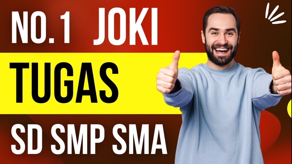 Jasa Lainnya - Jasa Joki Mengerjakan Tugas SD - SMP - SMA Cepat dan Berkualitas - 1