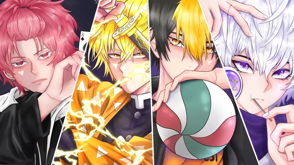 วาดภาพการ์ตูน - รับงานวาดภาพประกอบ Fanart-Game-Original Character-Chibi และอื่นๆตามต้องการ - 1