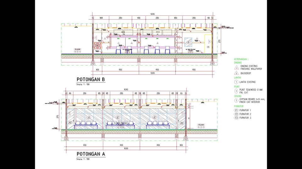 CAD Drawing - CAD Drawing/Gambar Kerja AutoCAD Arsitektur, Struktur, Mekanikal Elektrikal - 10