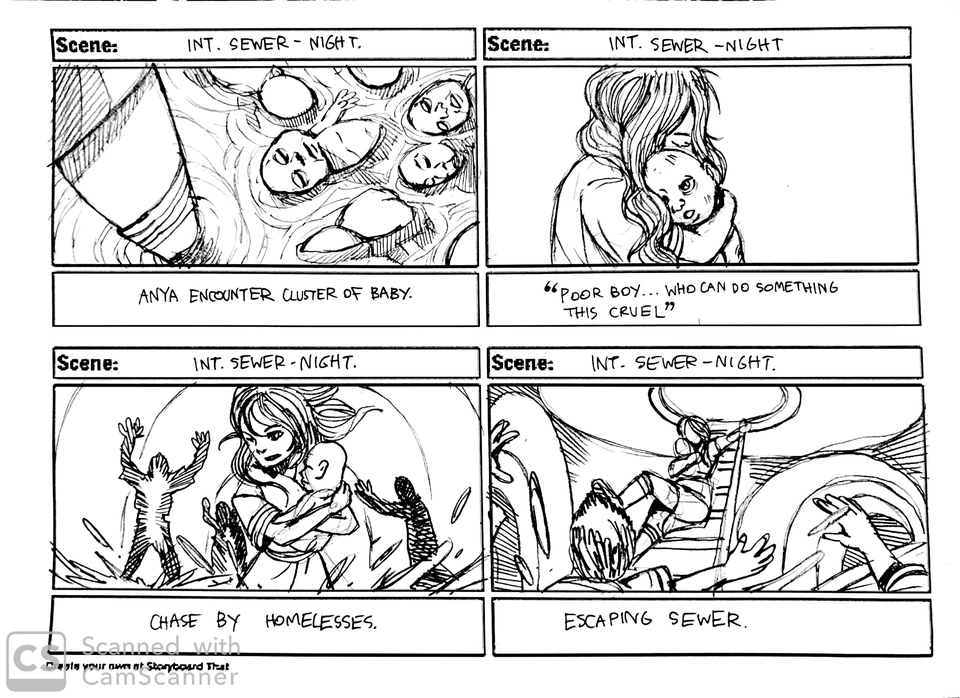 วาด/ออกแบบสตอรี่บอร์ด - วาด Storyboard ตามบรีฟงาน - 3