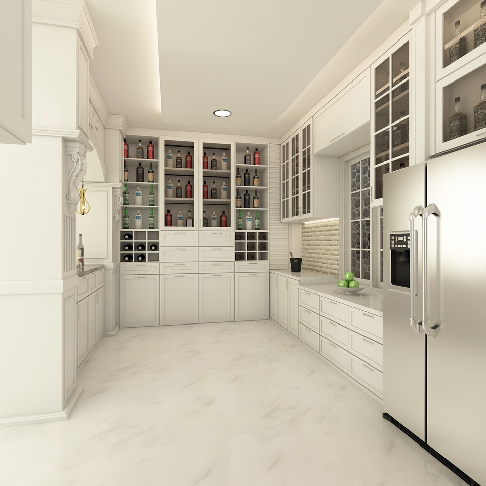 3D & Perspektif - DESAIN INTERIOR 3D REALISTIS RENDERING - 3