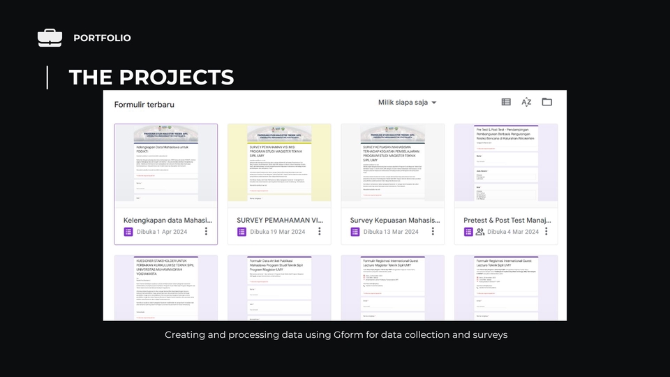 Jasa virtual assistant untuk membantu pengumpulan data dan survei menggunakan CForm.