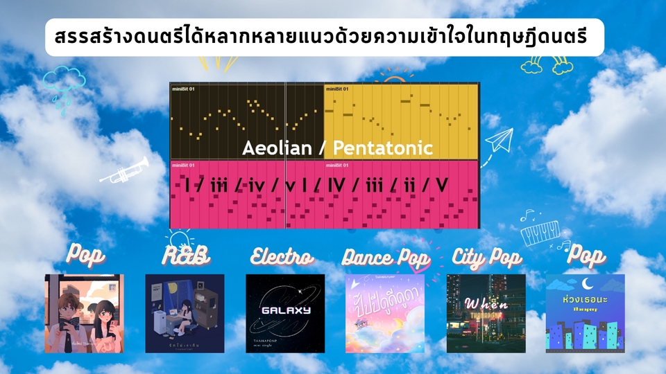 Sound Engineering - รับแต่งเพลง / ทำดนตรี / ร้องเพลง / พากย์เสียง / งาน Music Production / ลงเสียง Effect ตามต้องการ   - 4