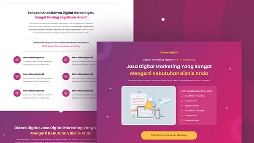 Desain Web - Desain Website Menggunakan Elementor / DIVI - 3