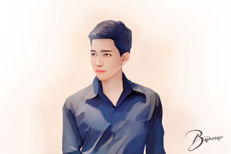 วาดภาพเหมือน Portrait - วาดภาพเหมือน Portrait/การ์ตูน จากรูปถ่าย - 2