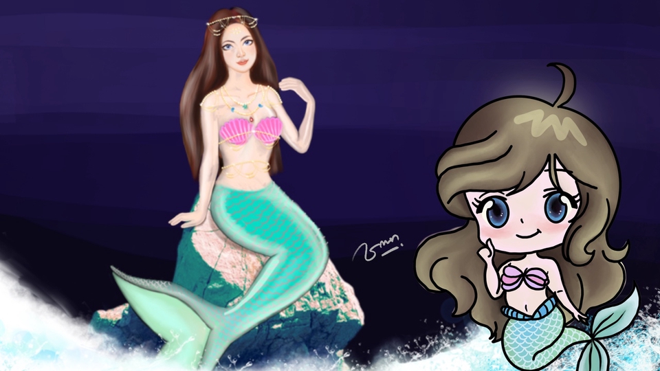 วาดภาพเหมือน Portrait - วาดภาพดิจิตอล ภาพล้อเลียน การ์ตูน หน้าปกนิยาย แฟนอาร์ต ธีมไลน์ สติ๊กเกอร์ไลน์ - 13