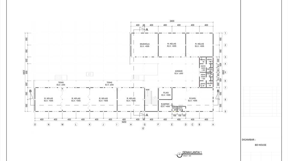 Jasa Gambar AutoCAD & Drafter Arsitektur Interior - CAD DRAWING/GAMBAR KERJA ARSITEKTUR