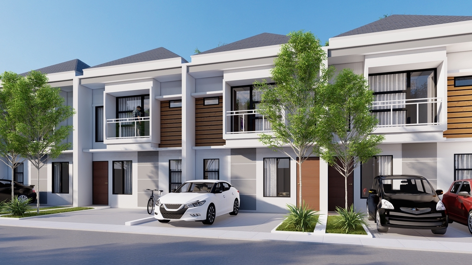 Jasa pembuatan animasi 3D untuk rumah minimalis modern