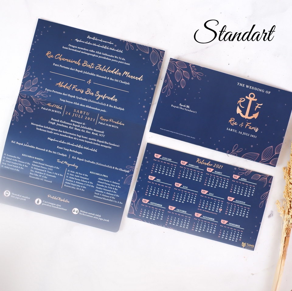 Digital Printing - Wedding Invitation (Undangan Pernikahan kekinian) - 6