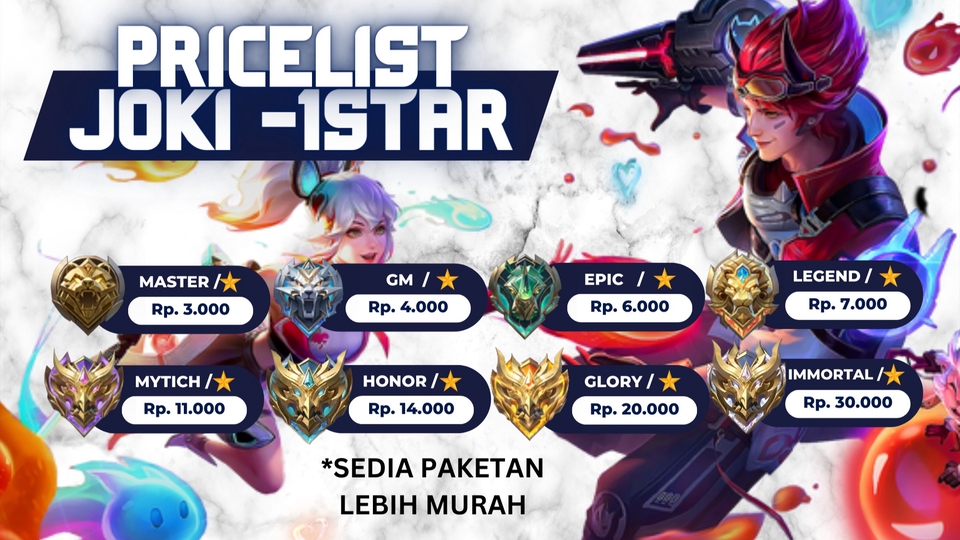 Jasa Joki Mobile Legend untuk Push Rank - Joki Rank MLBB (Mobile Legends)