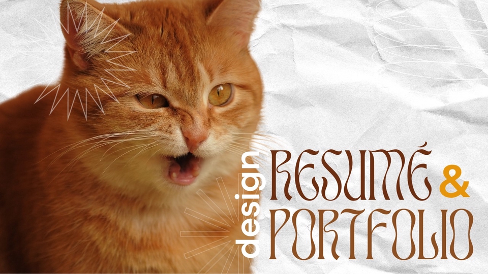Portfolio & Resume - (ENG/TH) Resume น่าสนใจมีชัยไปกว่าครึ่ง! รับทำและออกแบบ Resume /CV /Portfolio ให้โดดเด่น - 1