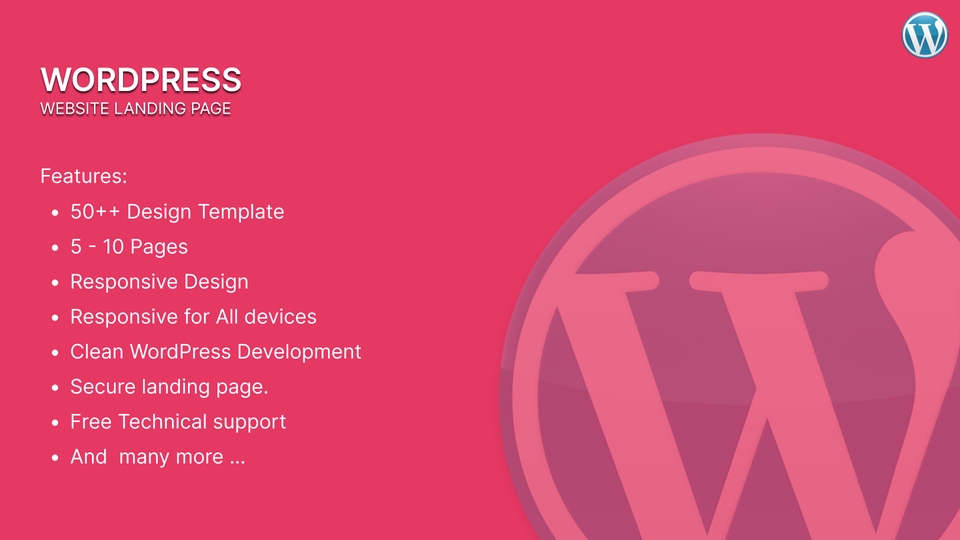 Web Development - Website Landing Page Wordpress - 3