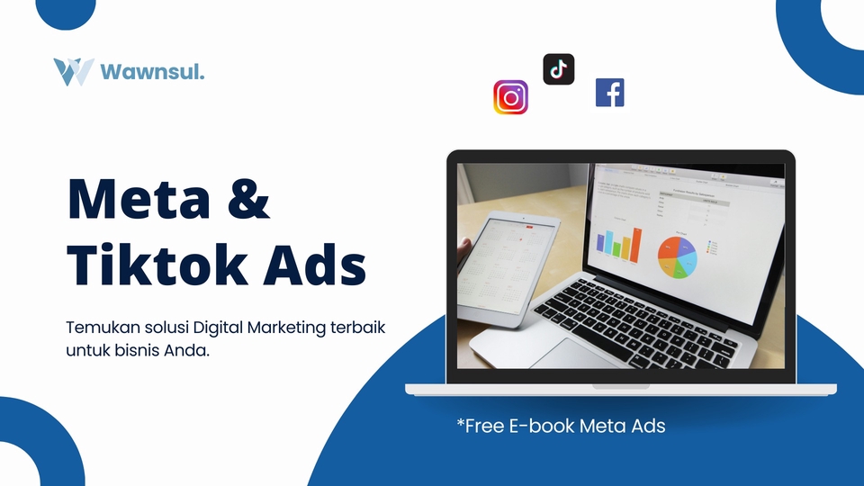 Jasa Digital Marketing / Pemasaran Online Terbaik - Jasa Iklan Facebook Ads, Instagram Ads & Tiktok Ads (Free E-Book Facebook Ads)