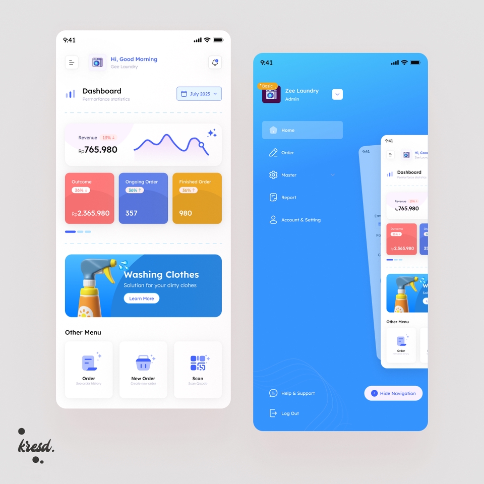 Jasa Profesional Pembuatan UI Desain Mobile App