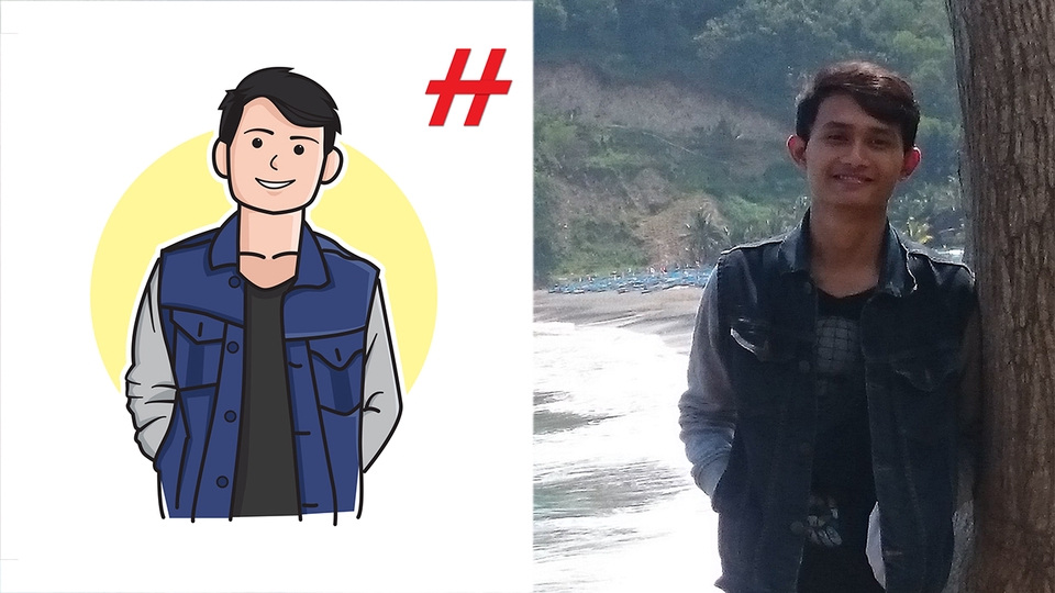 Gambar Potret - Desain Avatar Lucu Selesai Dalam 24jam - 8