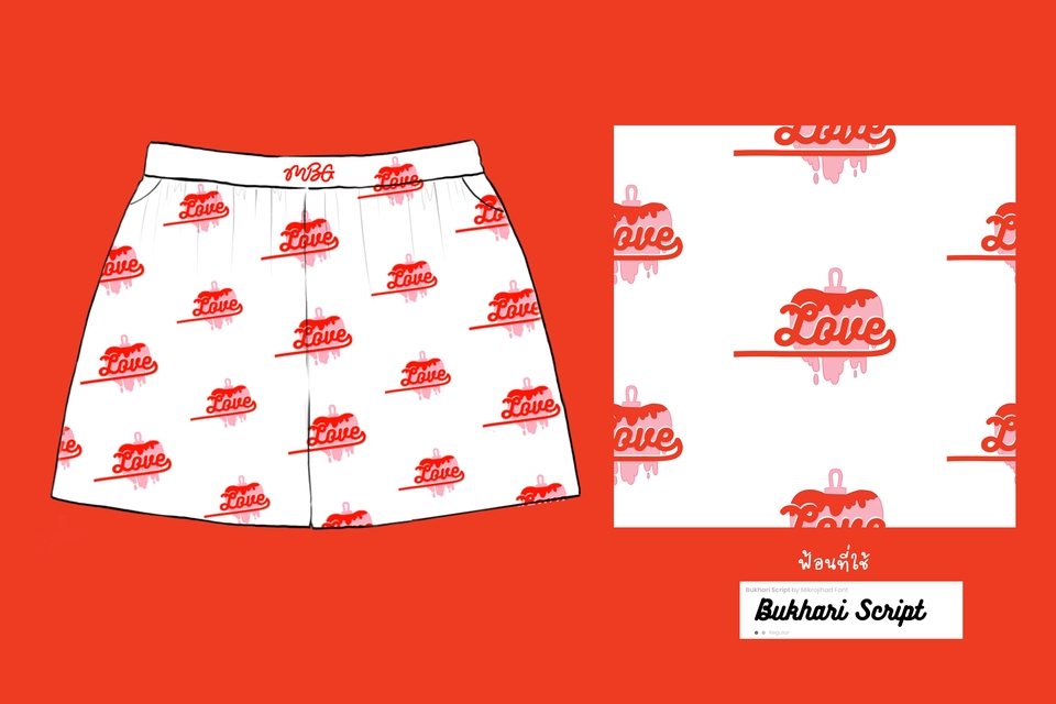 ออกแบบลายผ้า - รับออกแบบลายเสื้อผ้า กางเกง กระเป๋า ตาม concept - 13