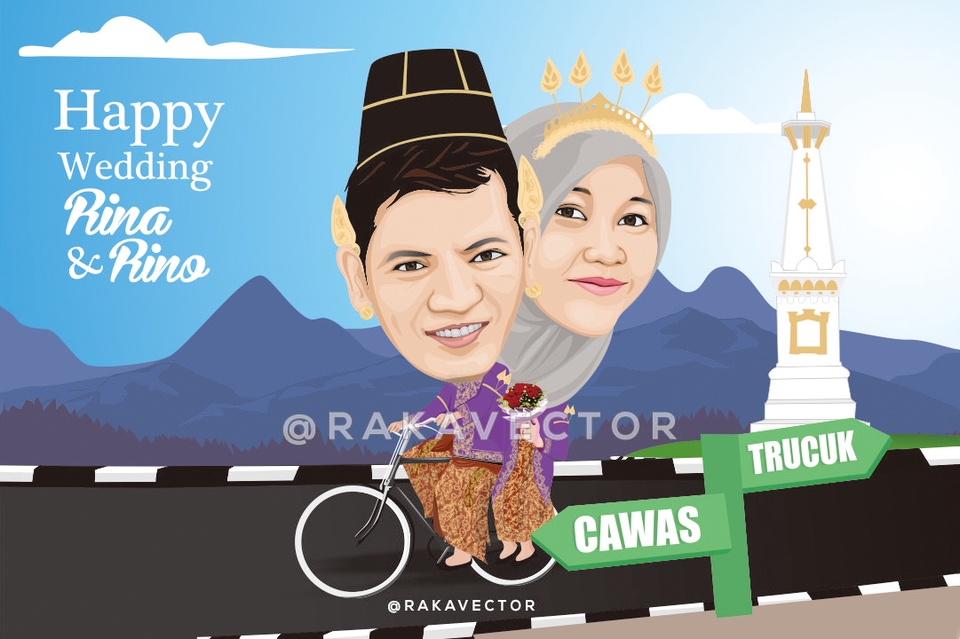 Gambar Potret - Vector Portrait and Lanscape, 24 Jam Jadi - 6