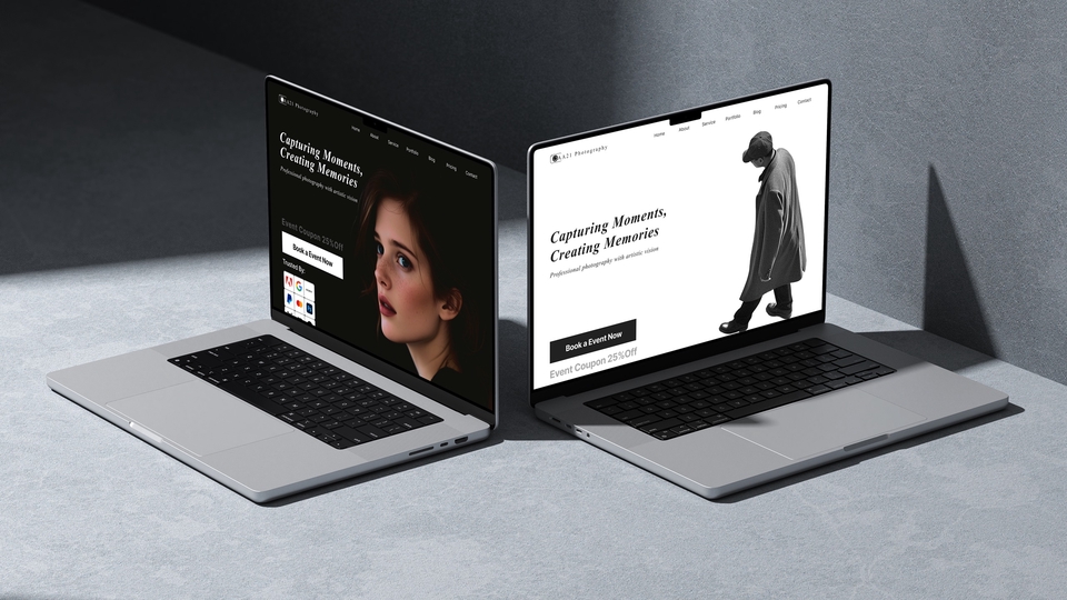 Jasa Web Design / Desain Website Profesional - Desain Website Premium dan Profesional dengan Figma