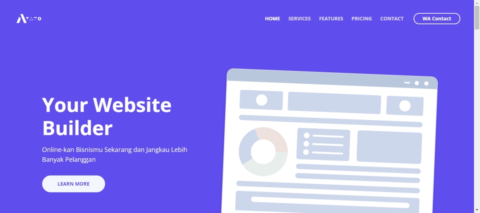 Jasa pembuatan website profesional, website toko online, company profile, dan blog dengan harga murah dan terbaik.