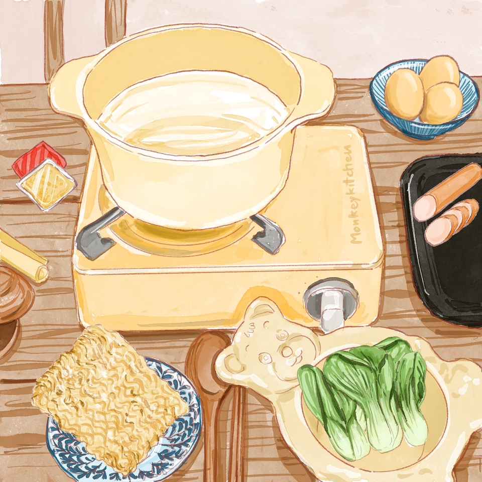 วาดภาพประกอบ - รับวาดภาพประกอบสไตล์สีน้ำ เป็นงาน digital art ด้วย application procreate - 8