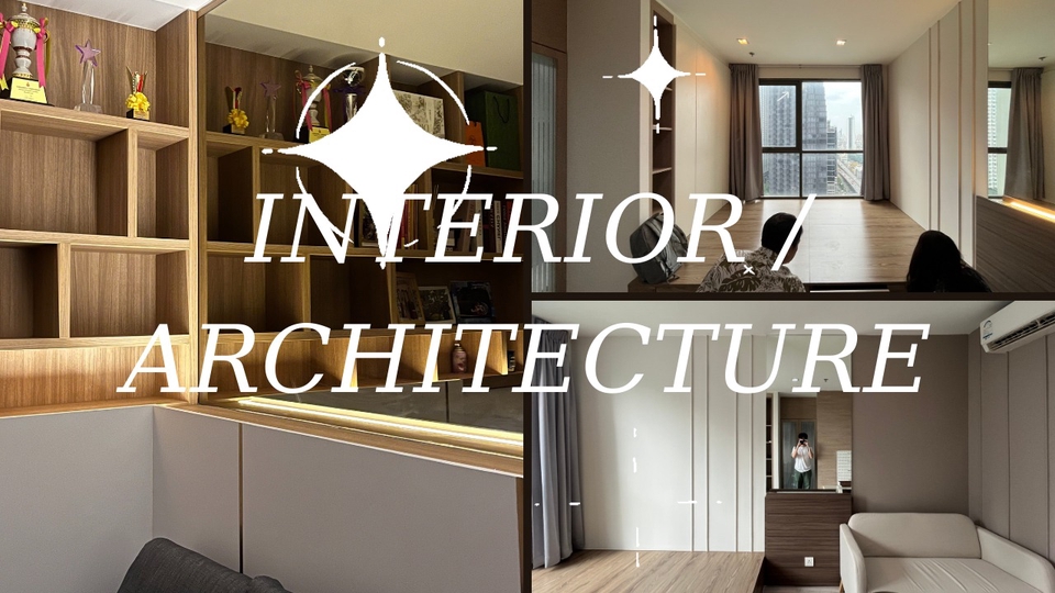 ออกแบบตกแต่งภายในและภายนอก - ออกแบบสถาปัตยกรรม และตกแต่งภายใน Architectural Design +  - 1