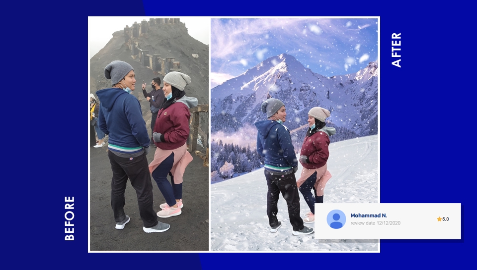 Edit Gambar & Photoshop - Edit Foto (Remove dan Ganti Background) Pengerjaan 1 Hari - 3