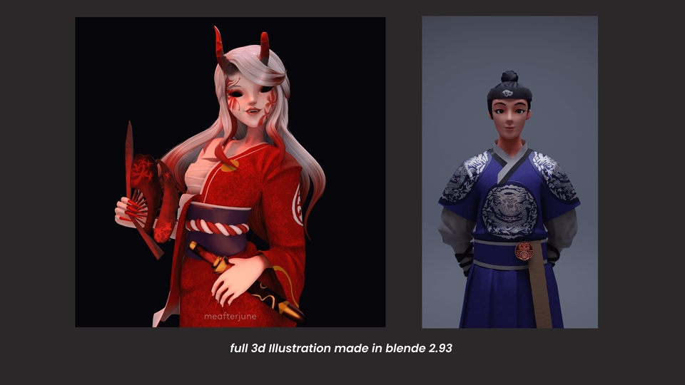 3D & Animasi - 3d character modelling for game and animation - 11
