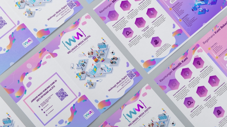 Digital Printing - Company Profile Design - 1
