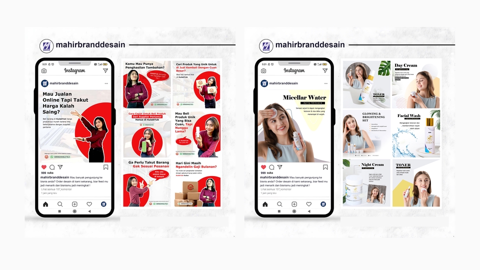 Banner Online - Jasa Pembuatan Desain Postingngan Untuk Social Media - Desain Feed dan Story Instagram PAKET HEMAT!! - 4
