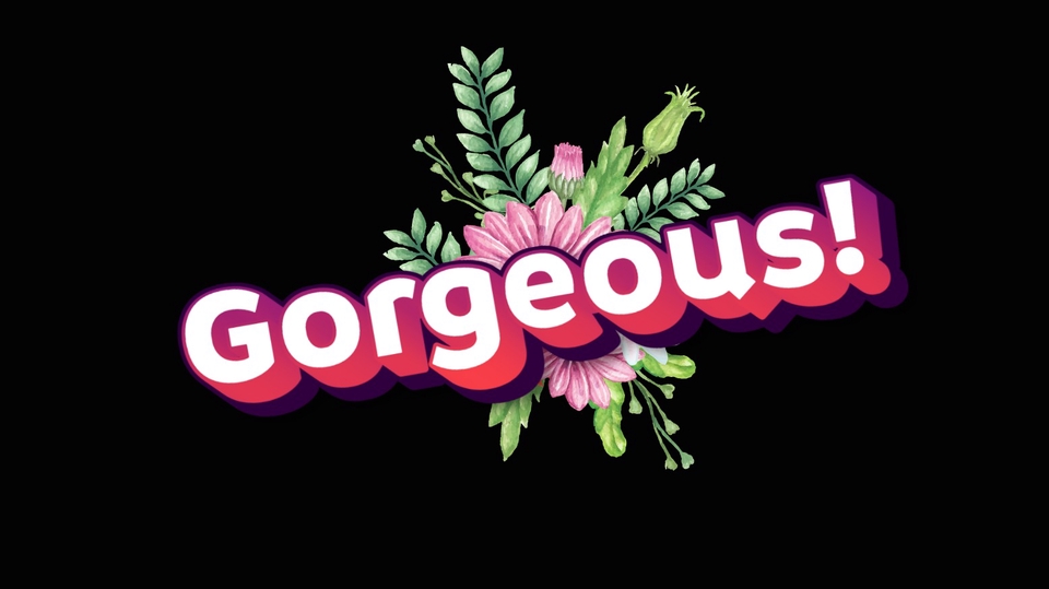 Desain kaos cantik dengan bunga-bunga untuk inspirasi desain fashion