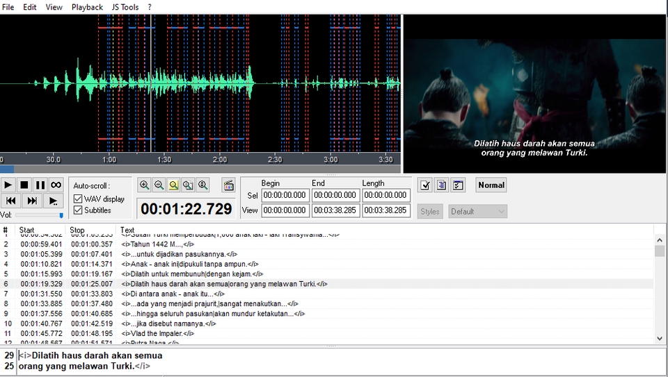 Jasa Pembuatan Subtitle Film, buat subtitle untuk video dengan bahasa Indonesia.