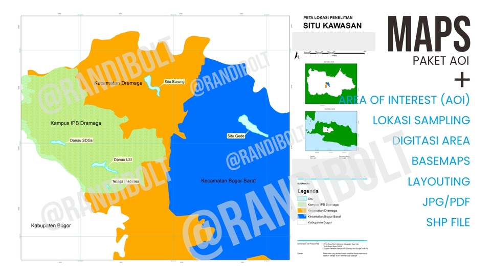 Jasa Lainnya - PEMBUATAN PETA DAN PENGOLAHAN DATA SPASIAL UNTUK KEBUTUHAN ANDA - 4