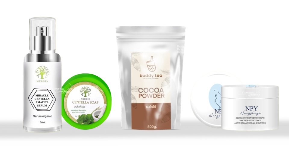 รับปั้นโมเดล3Dสินค้าเครื่องสำอางค์และบรรจุภัณฑ์