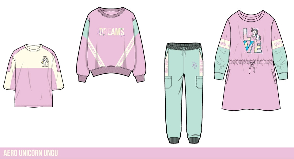 Desain Kaos & Motif - Design Baju Anak Lucu Untuk Bisnis Retail - 16