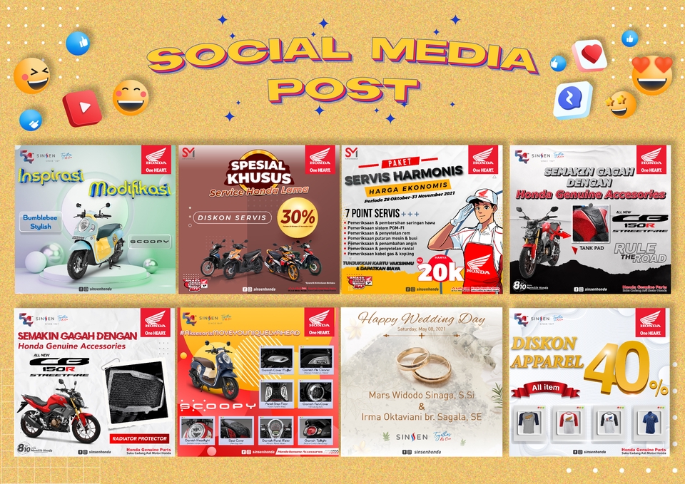 Banner Online - Jasa Desain Konten Manajemen Sosial Media ( Instagram , Facebook, dll) SUPER CEPAAT - 4